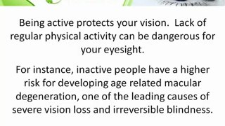 Does Your Way Of Life Influence Your Vision?