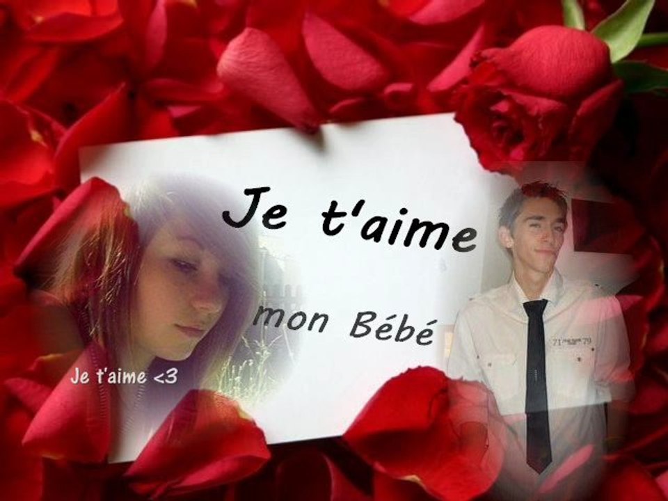 Bébou d'amour je t'aime fort fort fort