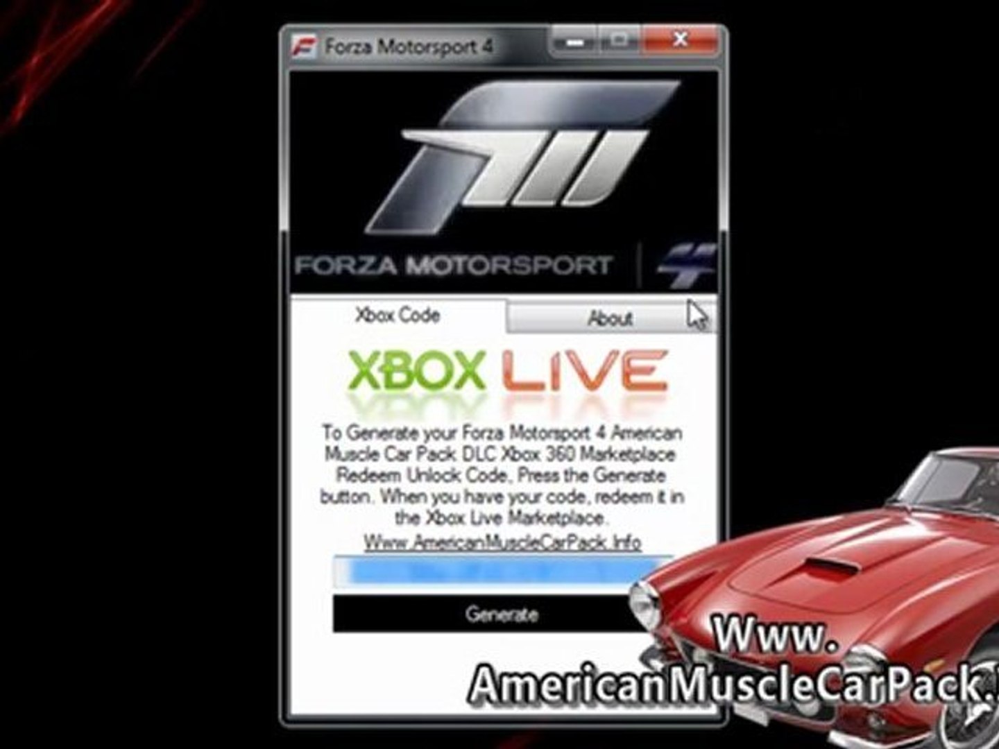 Forza Motorsport 4 American Muscle Car Pack DLC Codes Free - video  Dailymotion