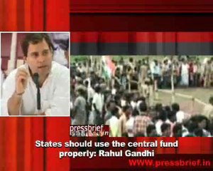 States should use the central fund properly- Rahul Gandhi