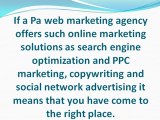 How to Take Advantage of Professional Pa Web Marketing Services