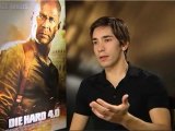 Justin Long on Die Hard 4.0