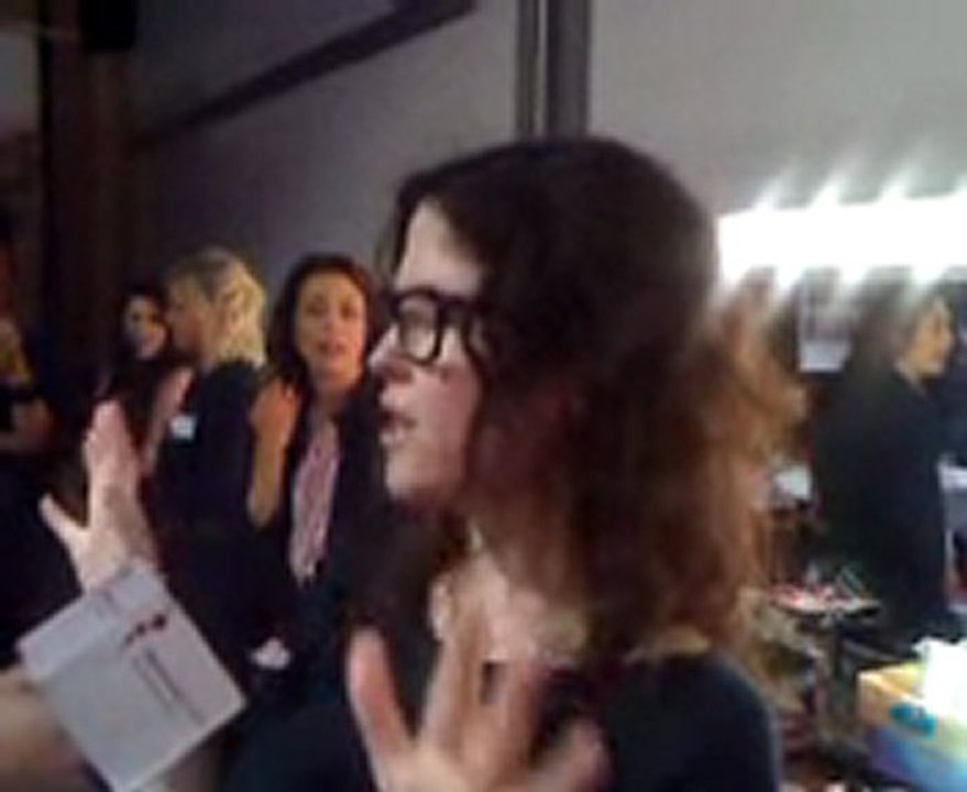 Bora Aksu backstage