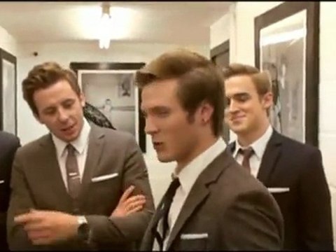 Behind the scenes with McFly on a heat magazine shoot