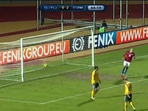 Euro 2012 - Lituania 1-4 Rep. Ceca, gruppo I