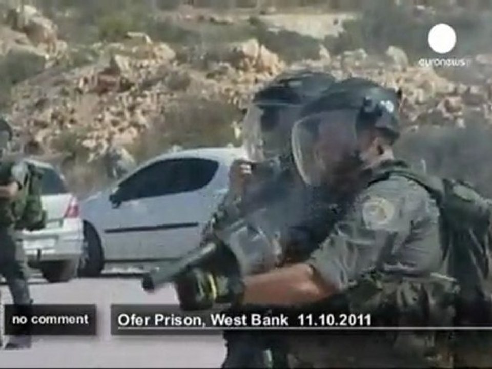 Protest over conditions for Palestinian... - no comment