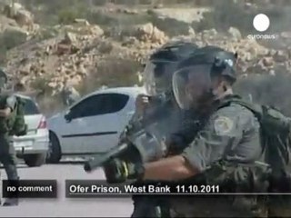 Protest over conditions for Palestinian... - no comment