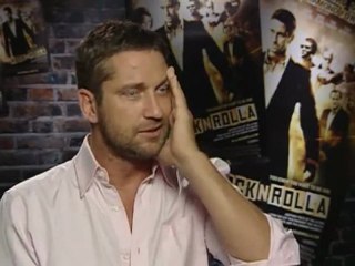 Gerard Butler talks RockNRolla