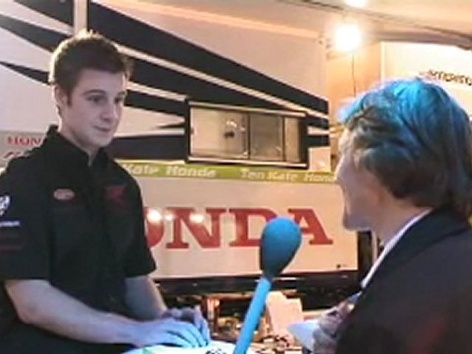 Jonathan Rea interviewed at the NEC