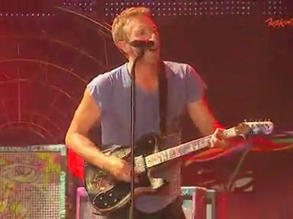 Coldplay God Put A Smile Upon Your Face @ Rock in Rio Festival, Rio, Brazil 1-Oct-2011