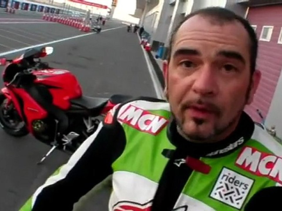2008 Honda CBR1000R Fireblade first test