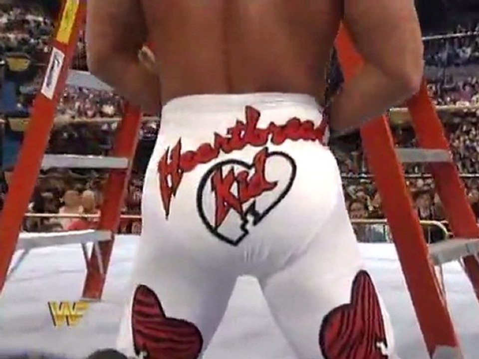 015. Shawn Michaels vs. Razor Ramon (WrestleMania X 1994 Ladder match