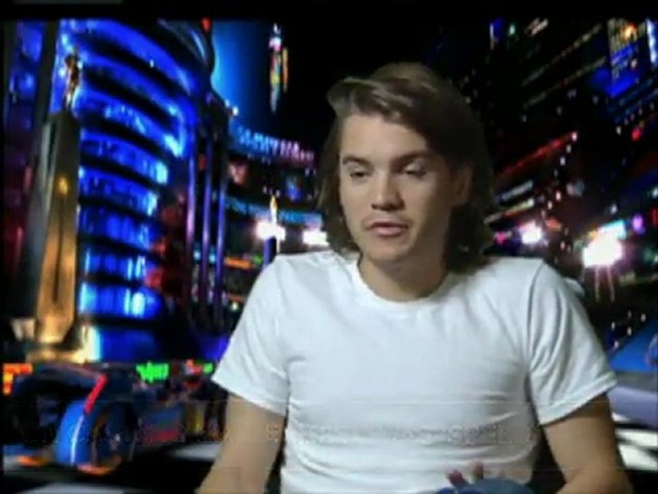 Emile Hirsch on Speed Racer