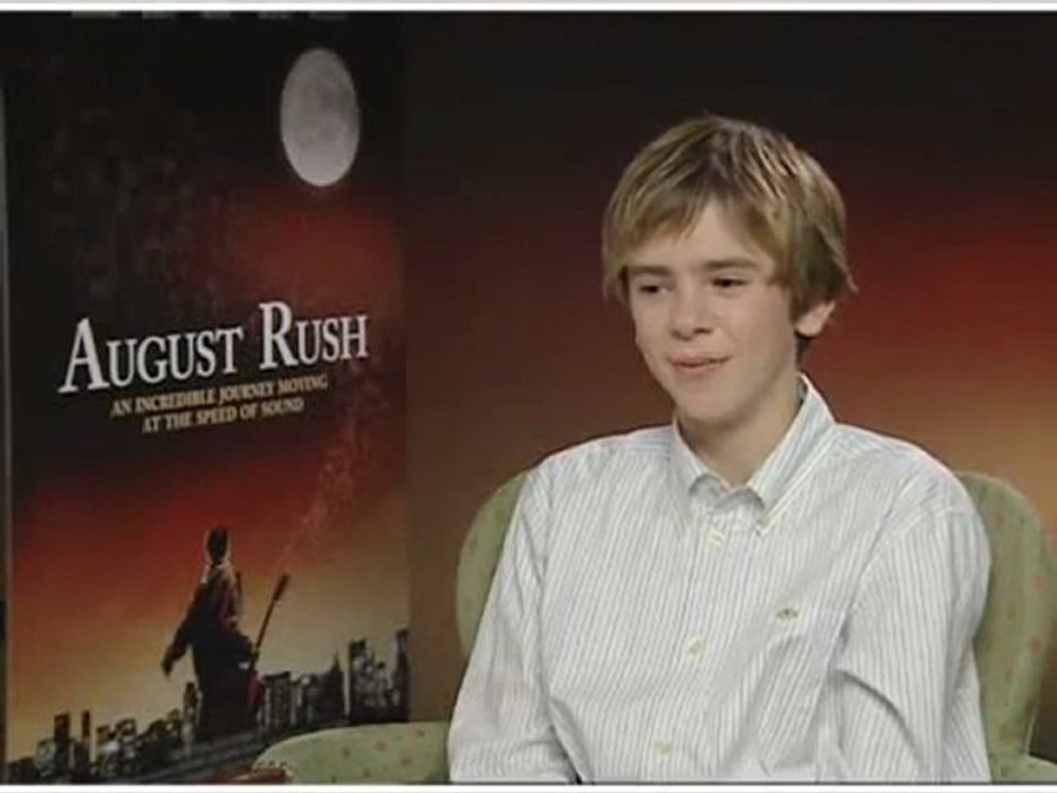 Freddie Highmore talks August Rush