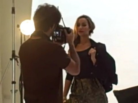 Behind the scenes at Grazia's Leona Lewis shoot!