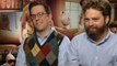 Ed Helms and Zach Galifianakis on The Hangover