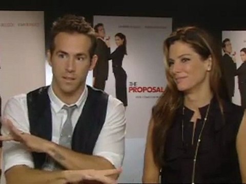 Ryan Reynolds and Sandra Bullock on The Proposal