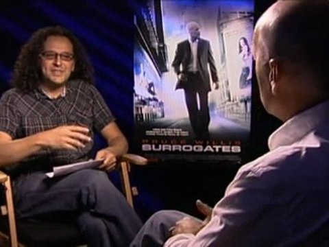 Bruce Willis Talks Surrogates