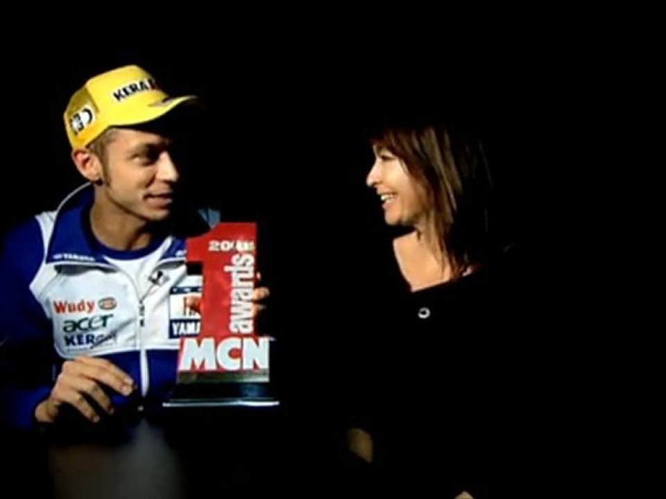 MCN Awards: Rossi thanks his MCN fans