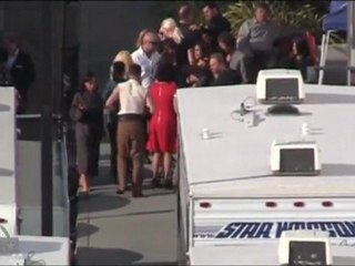 Backstage glimpse of Dancing with the stars