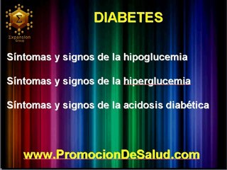 CONSECUENCIAS DE UNA DIABETES NO CONTROLADA (NUTRICION Y SALUD)