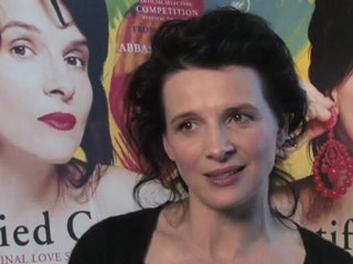 Juliette Binoche Talks Certified Copy - full interview