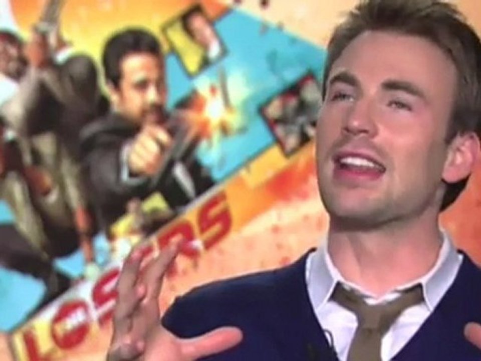 Chris Evans, Oscar Jaenada, Columbus Short talk The Losers