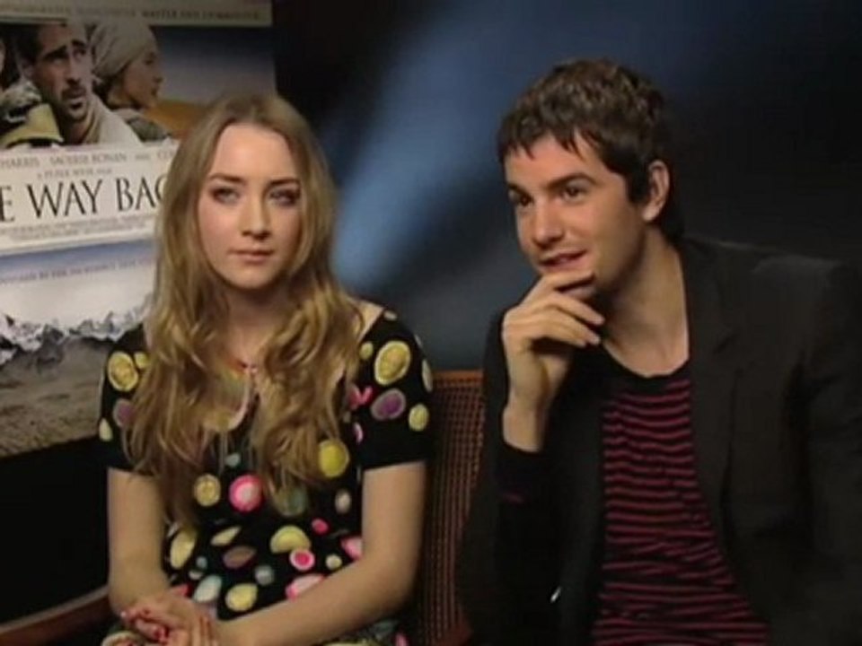 Jim Sturgess And Saoirse Ronan On The Way Back