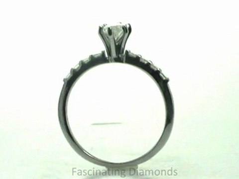 FDENS3100MQR Marquise Shaped Diamond Engagement Ring In Bar Setting