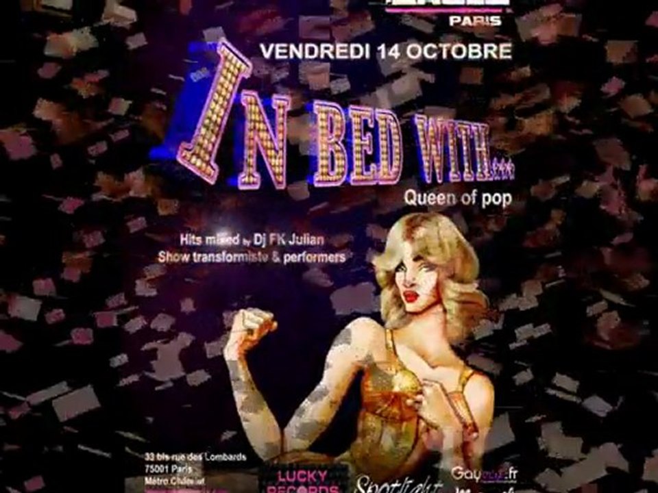 Teaser In Bed With... - 14 octobre 2011 - Eagle Paris