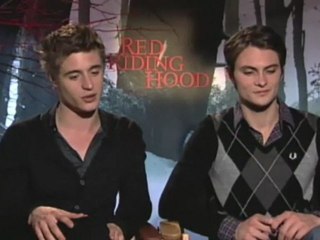 Max Irons and Shilol Fernandez On Red Riding Hood