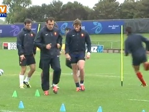 Mondial de rugby : les Bleus en pleine forme