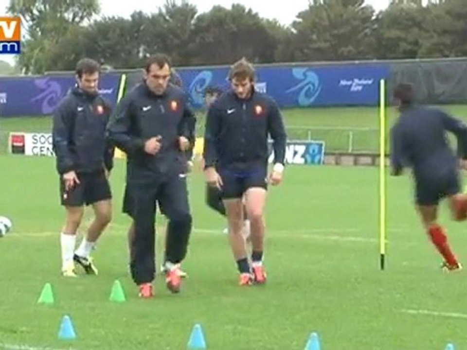 Mondial de rugby : les Bleus en pleine forme