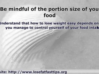 Understand How To Lose Weight Easy and Natural Approach