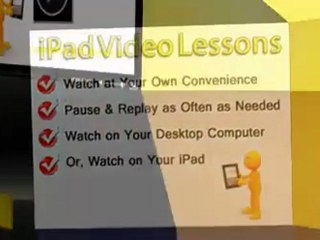 iPad Video Lessons Reviews - ipad Tutorial