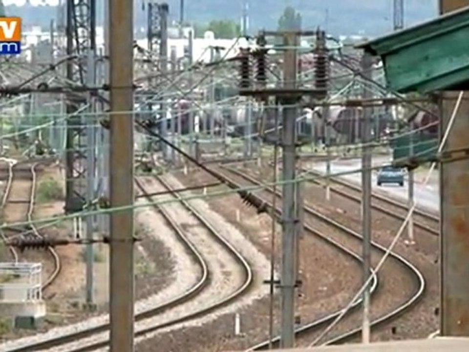 Un train de déchets nucléaires traverse la France