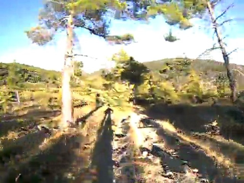 Manosque. Descente des chemins de bellevue à Gaude