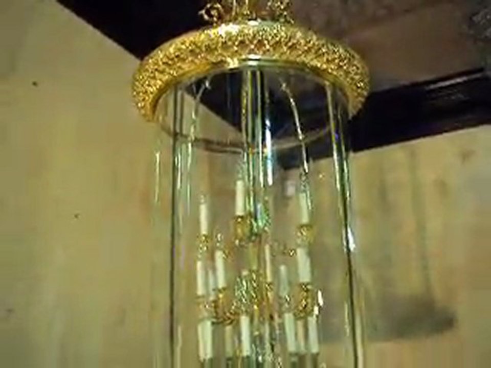 For Sale: Nulco Bank Liquidation HUGE Hanging Glass Light Fixture