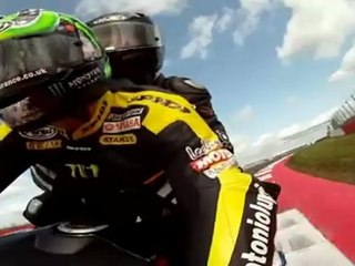 MCN rides pillion with Cal Crutchlow round Silverstone