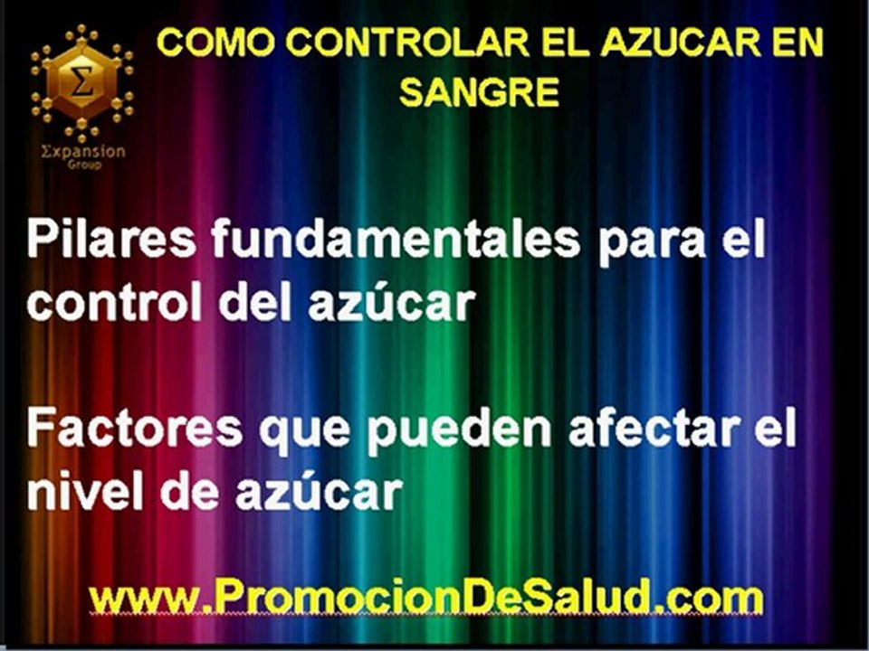 COMO CONTROLAR LOS NIVELES DE AZUCAR EN SANGRE (NUTRICION Y SALUD)