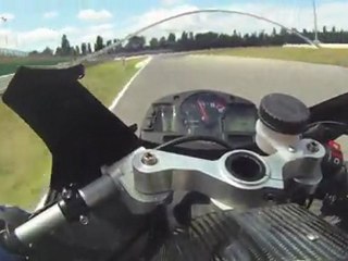 First ride of the Vyrus 986 M2 Moto2 bike at Misano