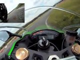 2011 Kawasaki ZX-10R flat out!