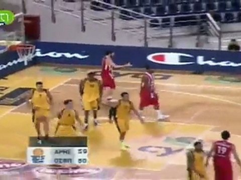 Aris vs Olympiakos 59-80