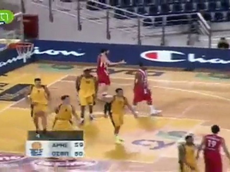 Aris vs Olympiakos 59-80