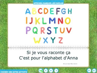 أغنية لتعليم الحروف الفرنسية للأطفال