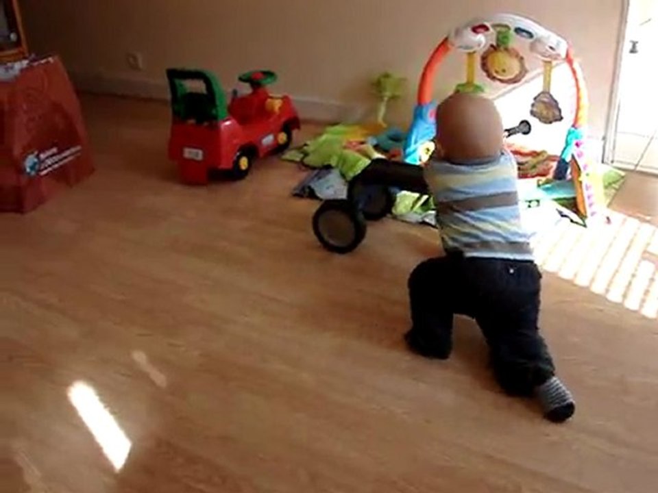 premiers pas à vélo