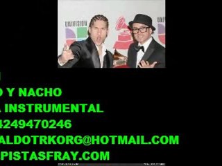 SIN TI CHINO Y NACHO PISTA INSTRUMENTAL