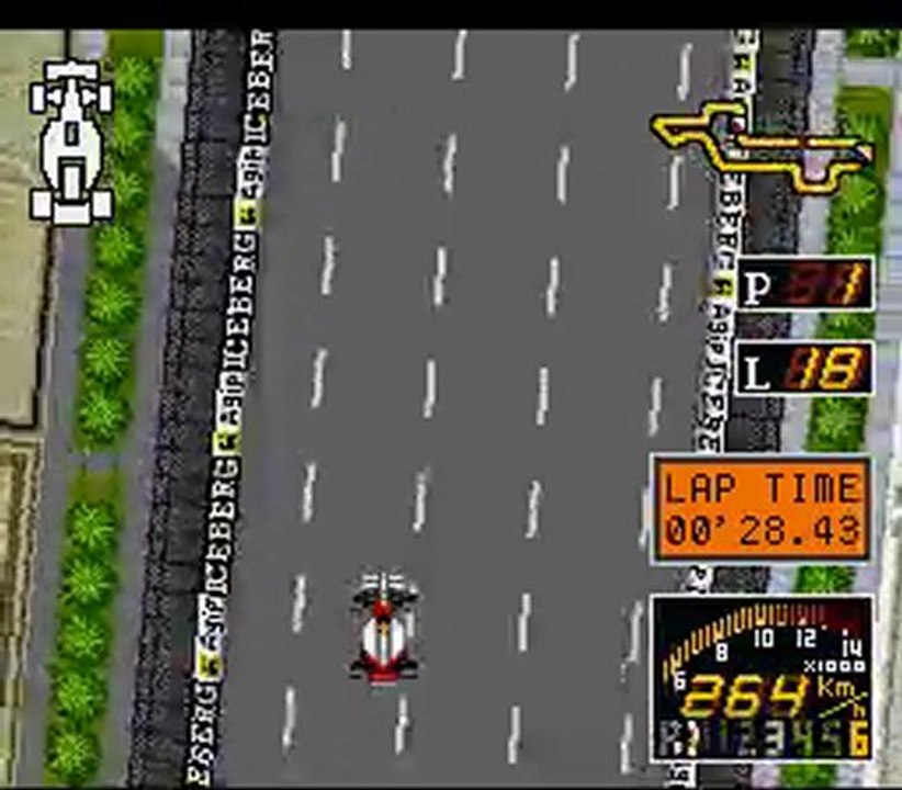 SNES - F1 Grand Prix - GP dos EUA Parte 1