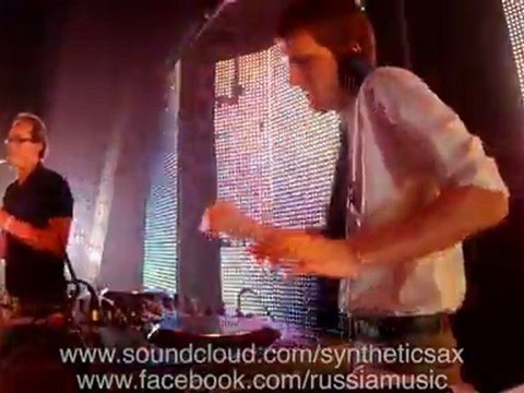 Syntheticsax life performance - Leventina feat Syntheticsax - Here Workin' (Dinka Remix)