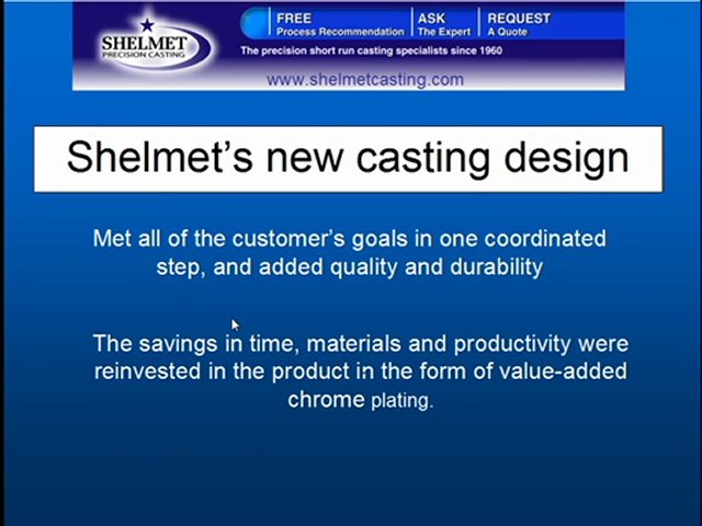 investment casting – Shelmet the best in Investment casting